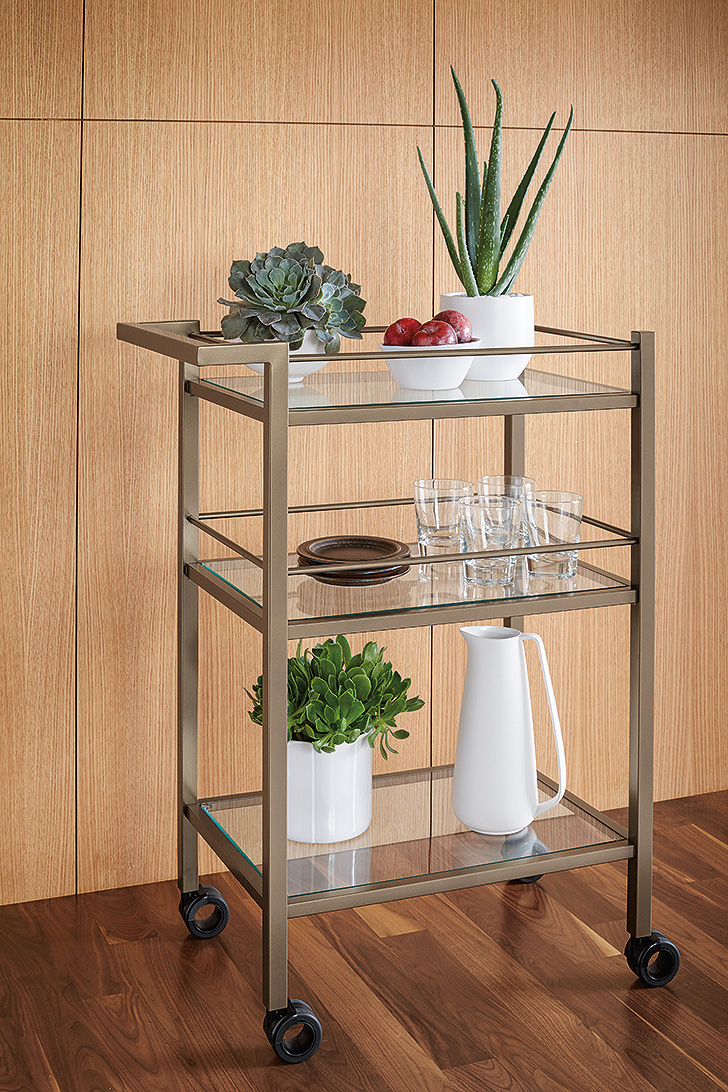 Brixton bar cart