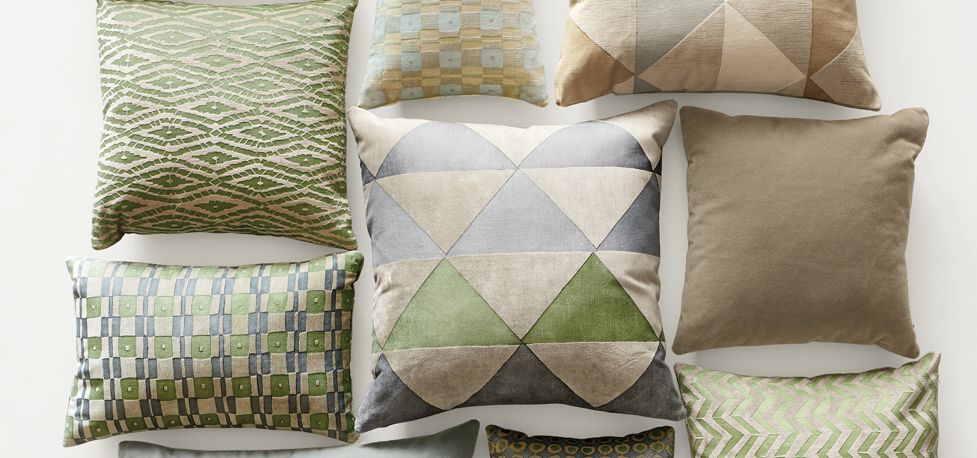Modern Room & Board throw pillows