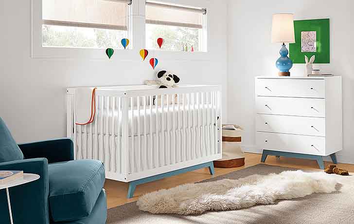Modern nursery reveal