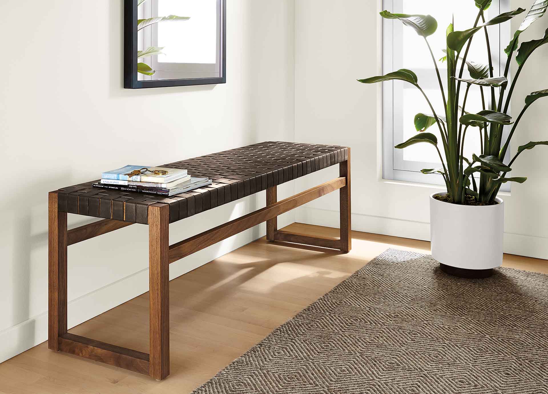 Reed bench