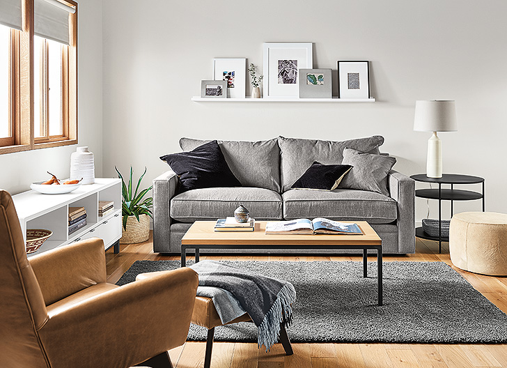 Modern small space living room