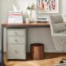 office with tenley office chair and sequel rolling file cabinet beneath parsons desk.