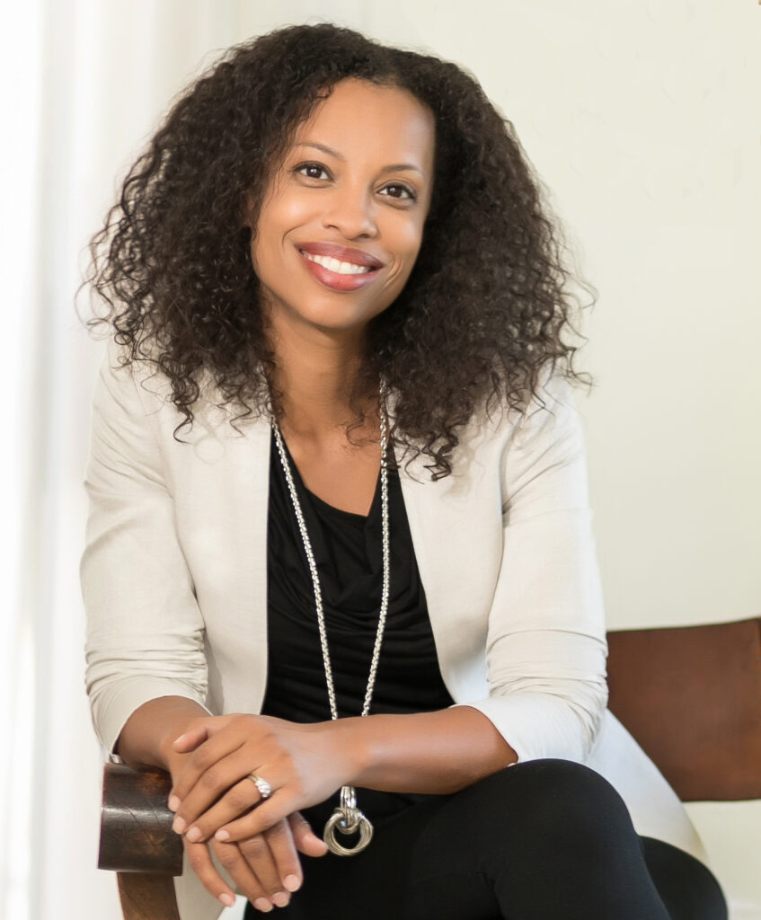 Portrait of interior designer Laura Hodges.
