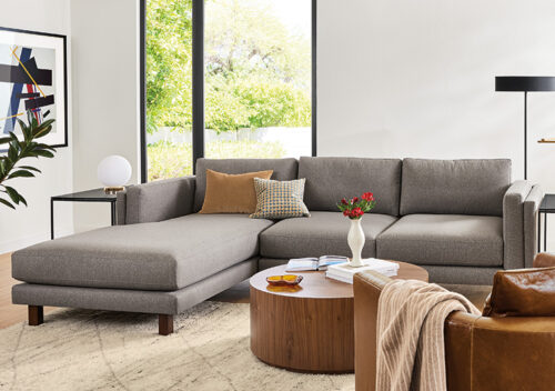 Cade sofa with chaise.